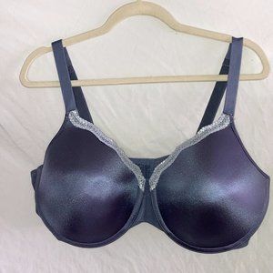 Playtex - 44DD (44E) - Grey/Purple - Bra